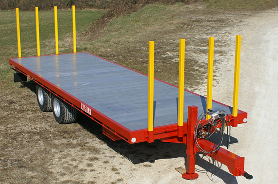 Tandemballentransporter mit Br�ckenl�nge 9m