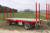 Ballenwagen mit Gest�tzauszug