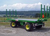 Ballenwagen 16t mit Rundballengest�tzen