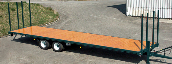 Tandemballentransporter mit Br�ckenl�nge 10m